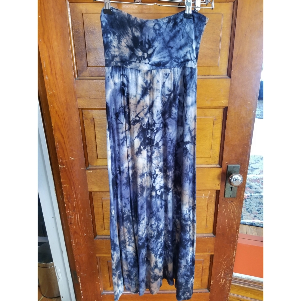 Tie Dye Maxi Skirt
